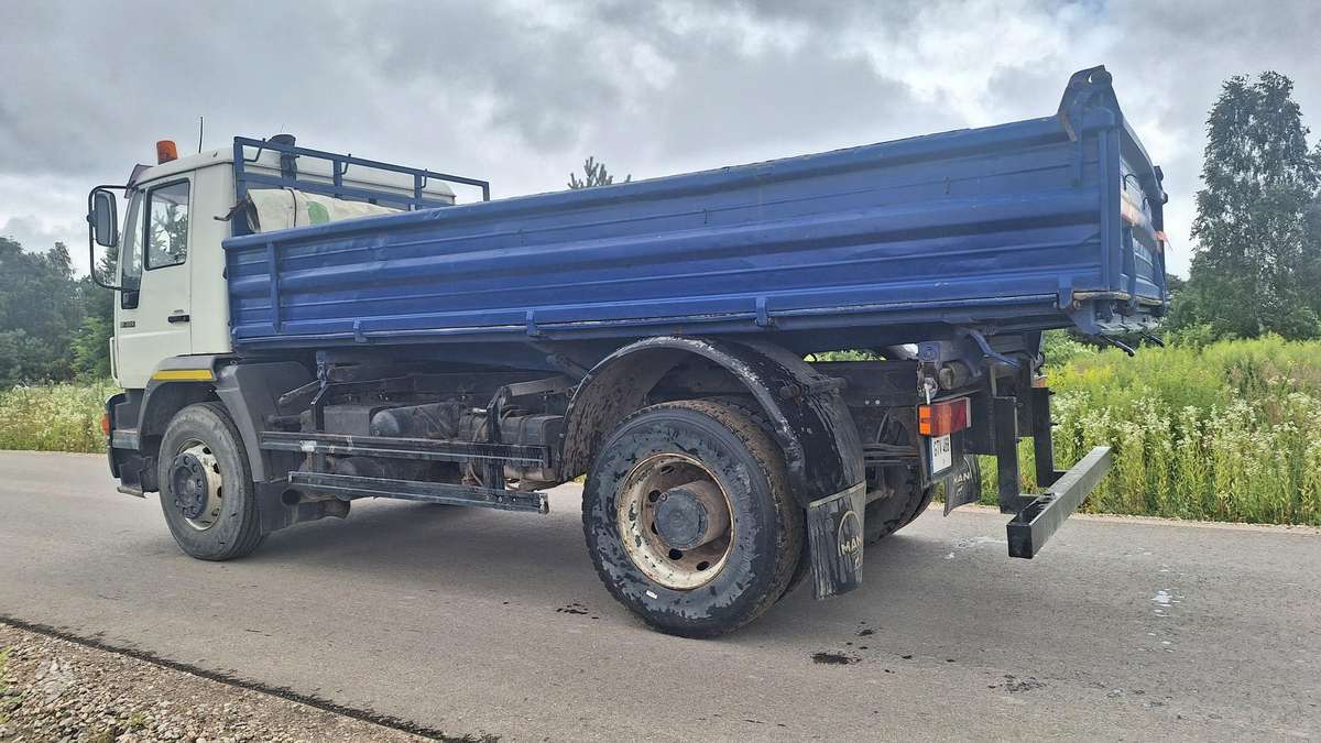 MAN 18.224, dumpers / tippers