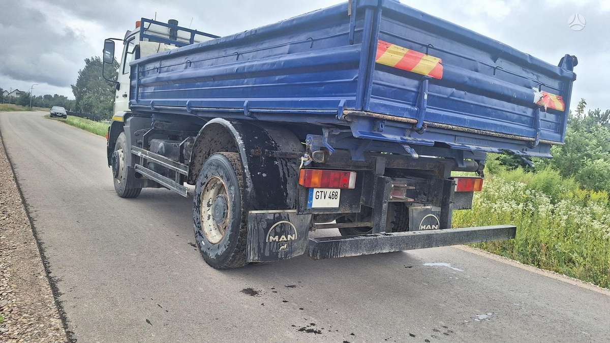MAN 18.224, dumpers / tippers