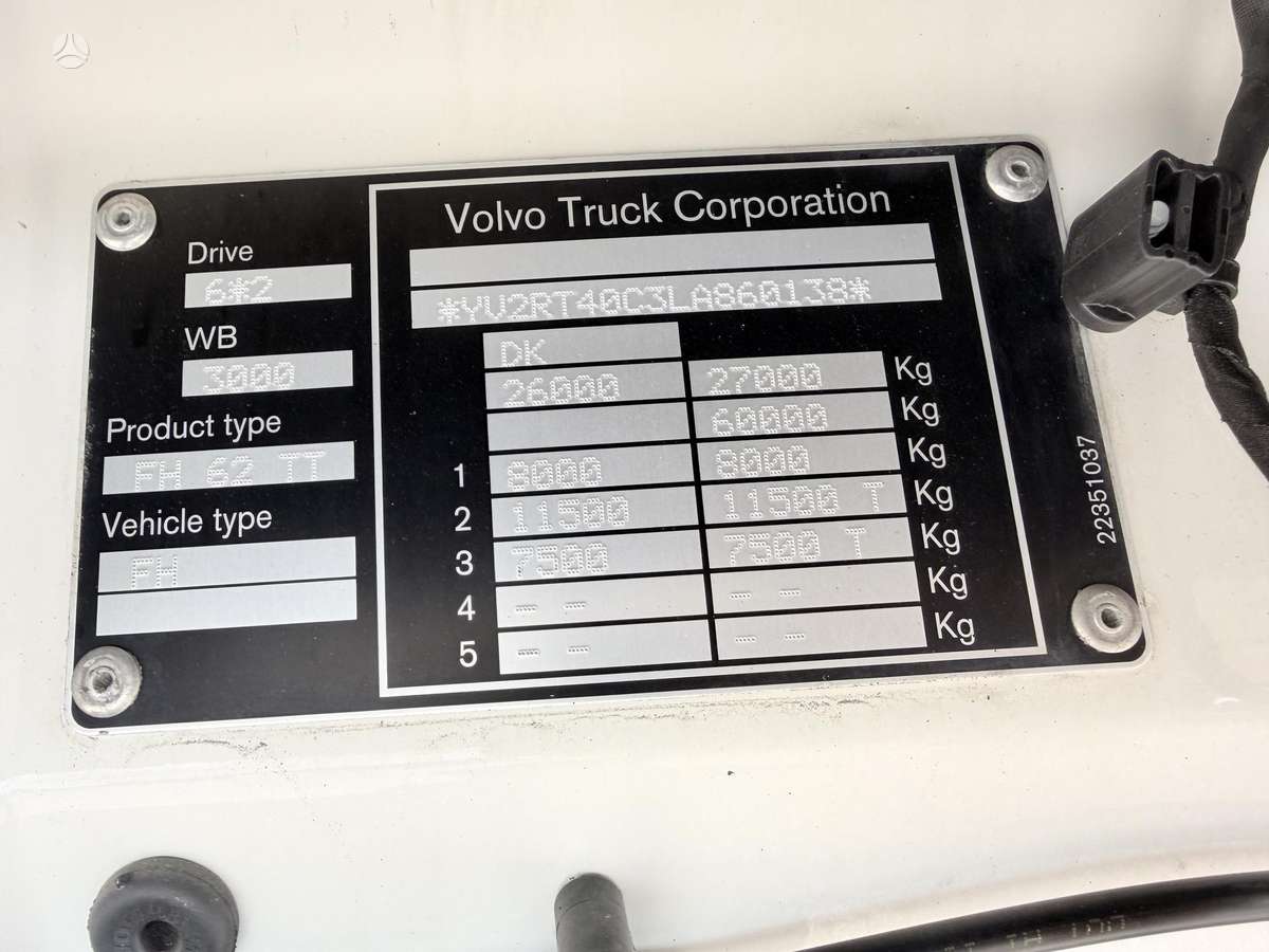 Volvo FH500, double sleeper