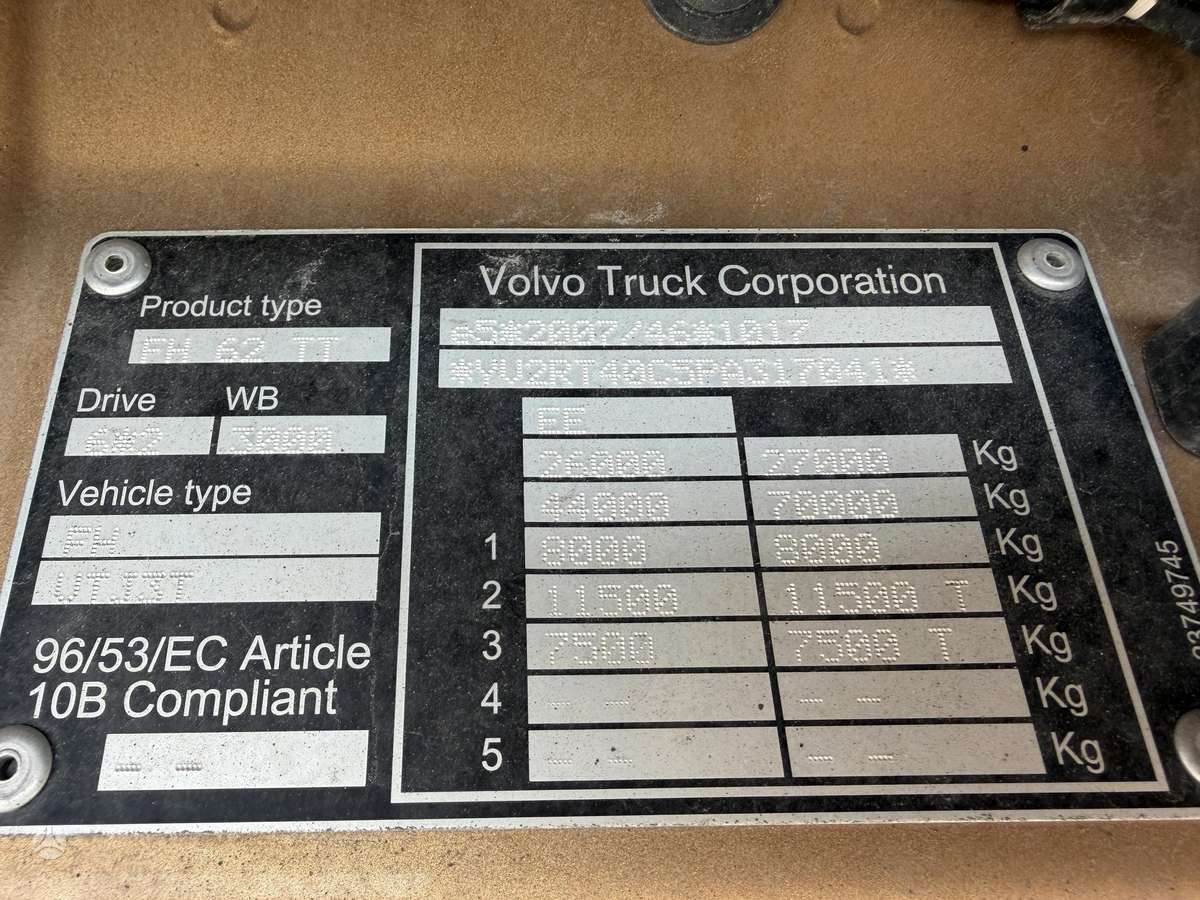 Volvo FH500, double sleeper