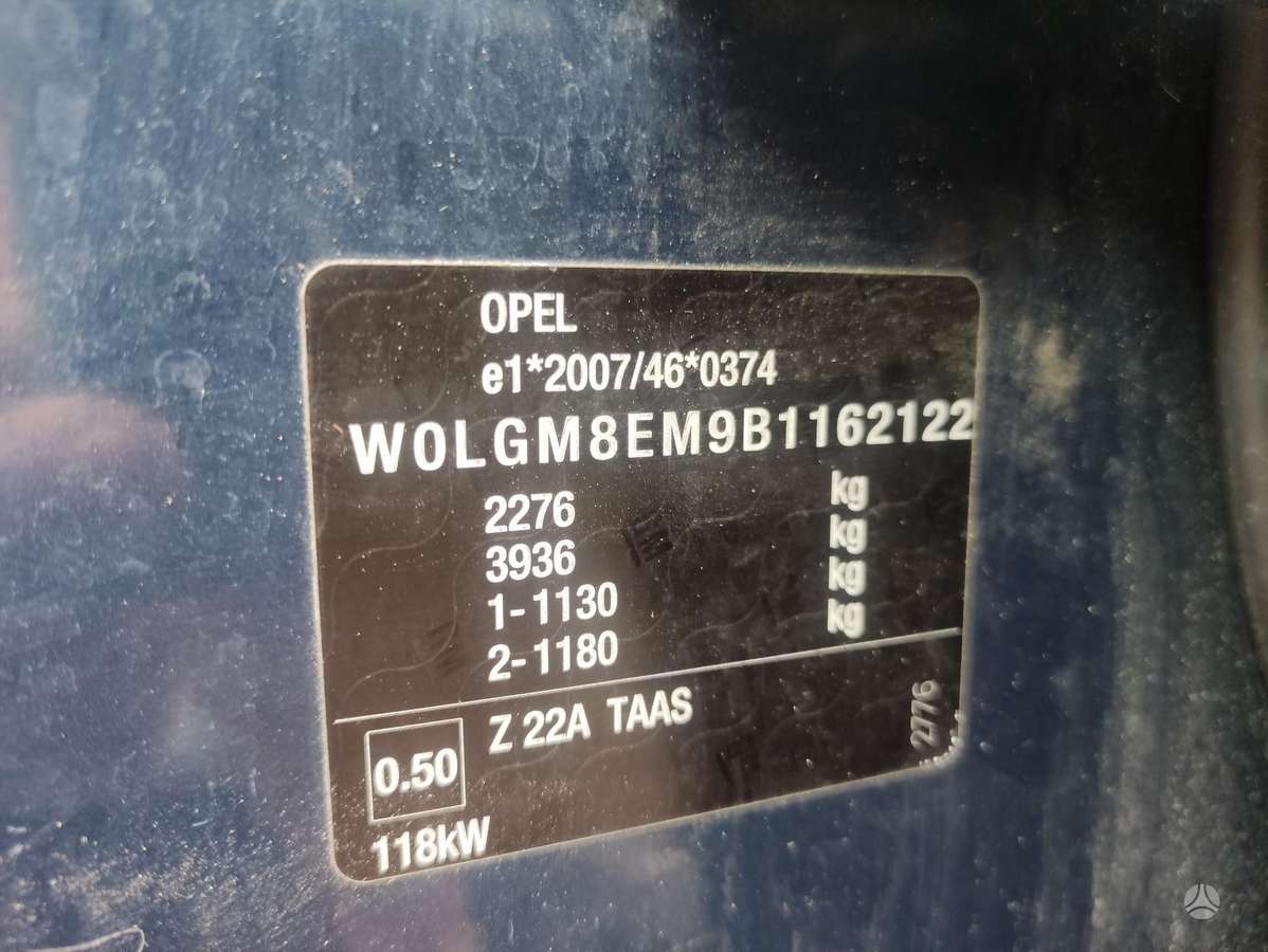 Opel Insignia, 2.0 l., wagon