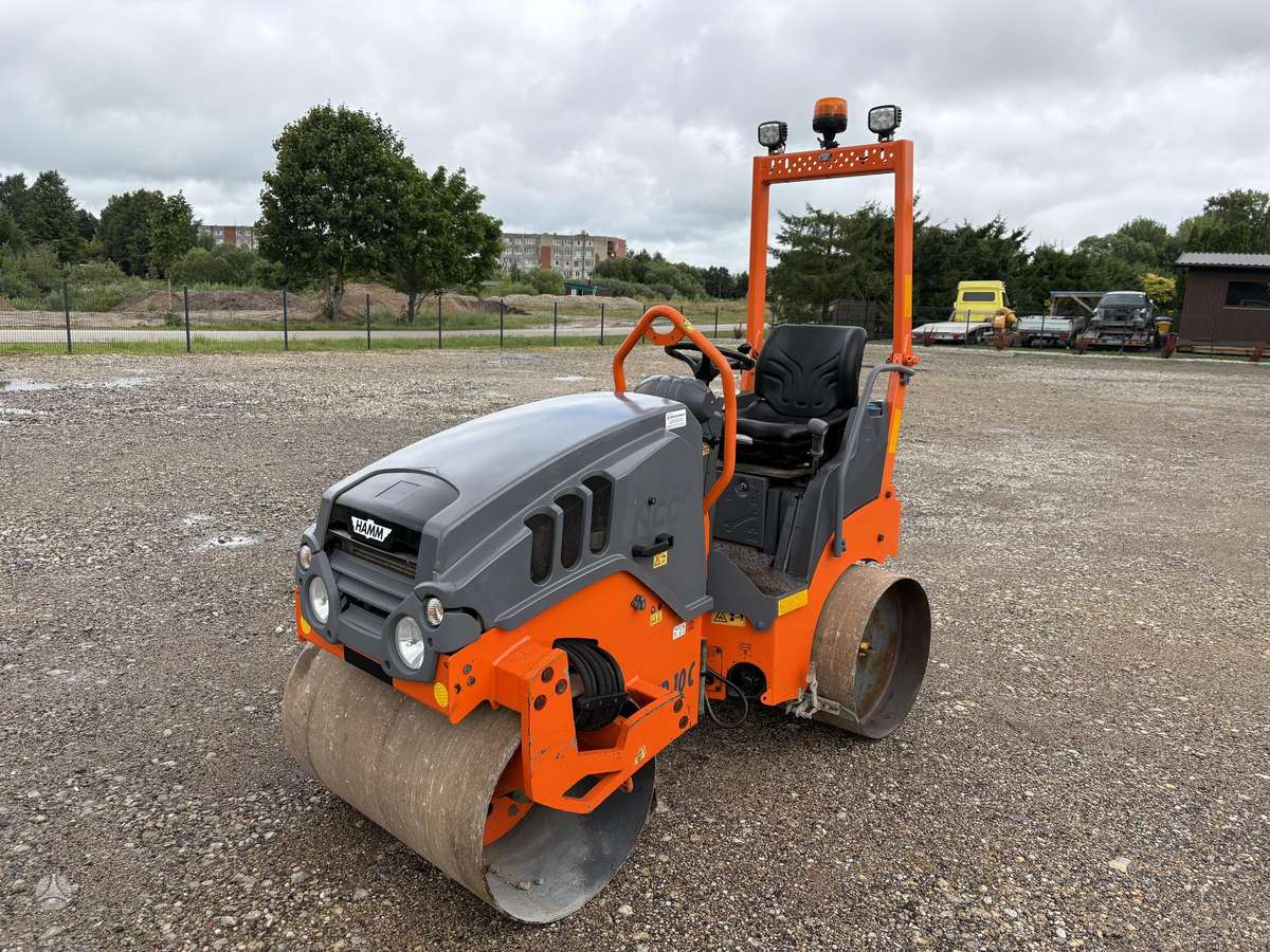 Hamm HD10C, veltņi / blietes