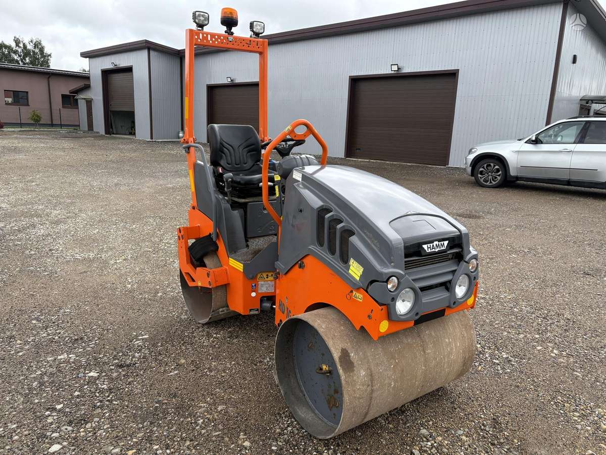 Hamm HD10C, veltņi / blietes