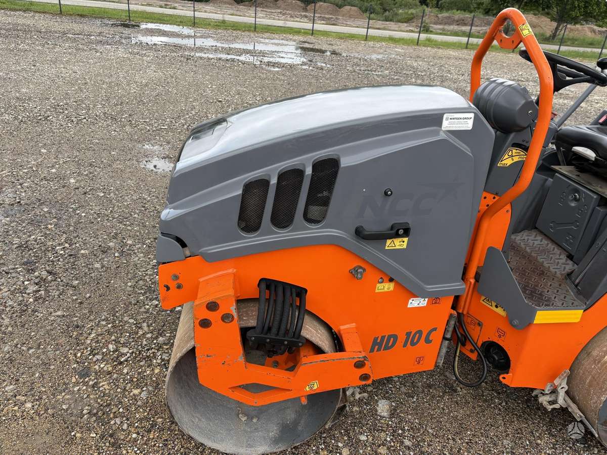 Hamm HD10C, veltņi / blietes
