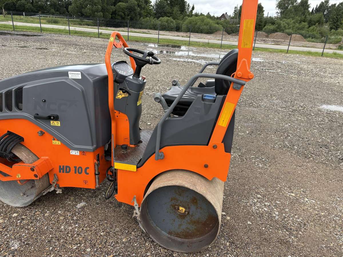 Hamm HD10C, veltņi / blietes