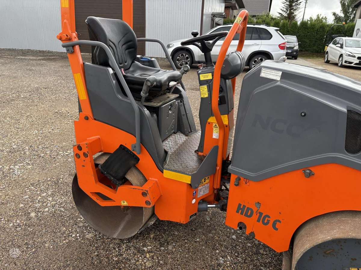 Hamm HD10C, veltņi / blietes