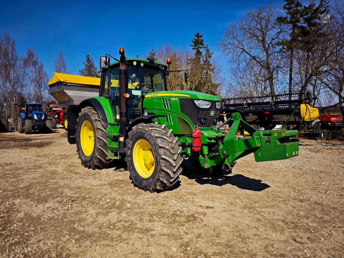 John Deere 6155 M, traktoriai