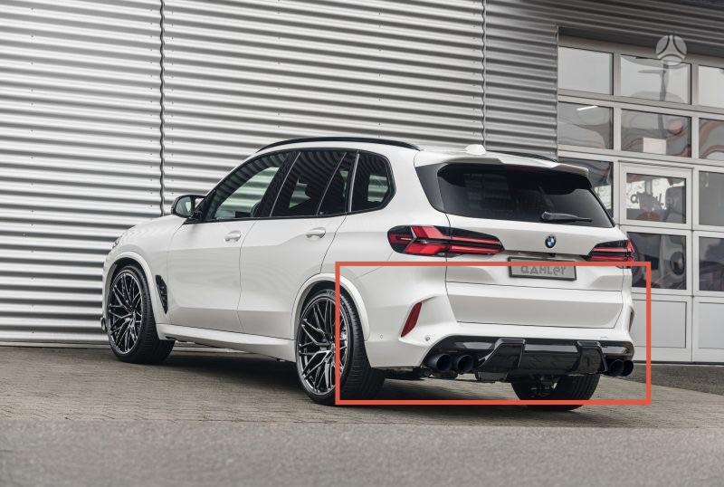 BMW X5 M bamperiai