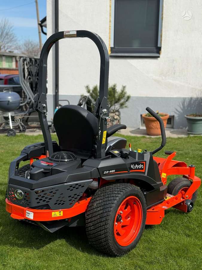 Kubota Z2-481, žoliapjovės