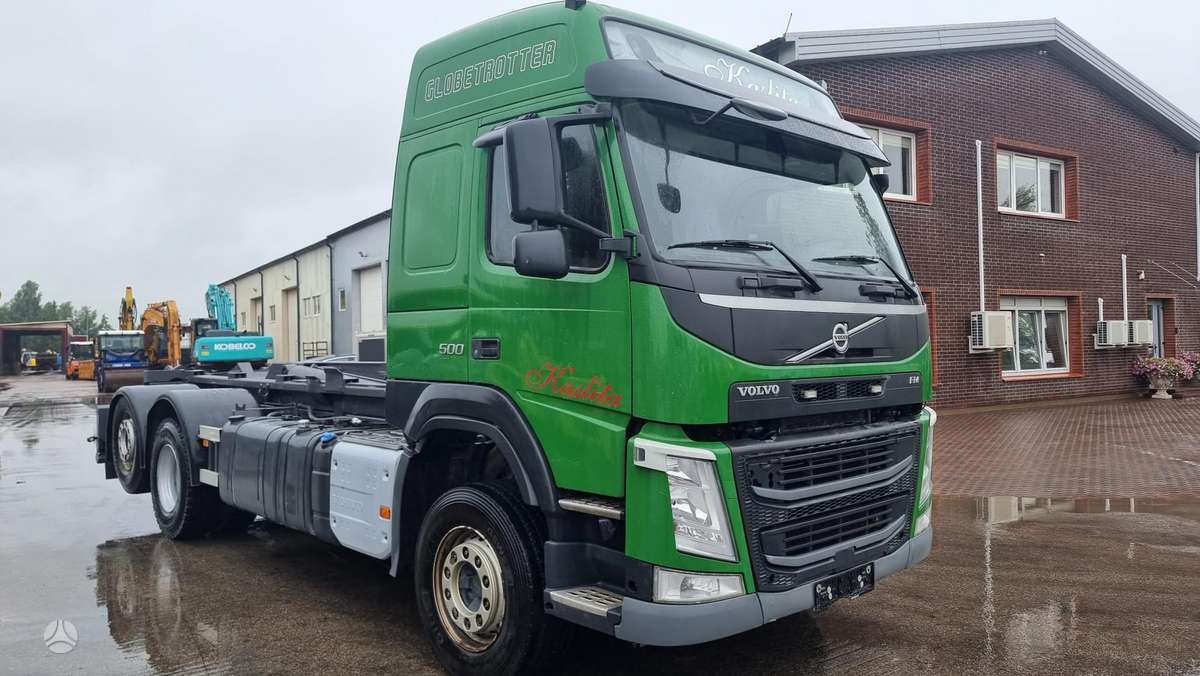 Volvo FM 500, самосвалы с прицепoм