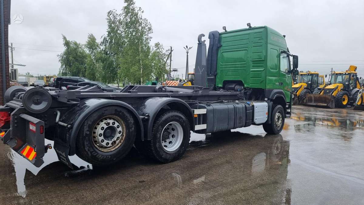 Volvo FM 500, самосвалы с прицепoм