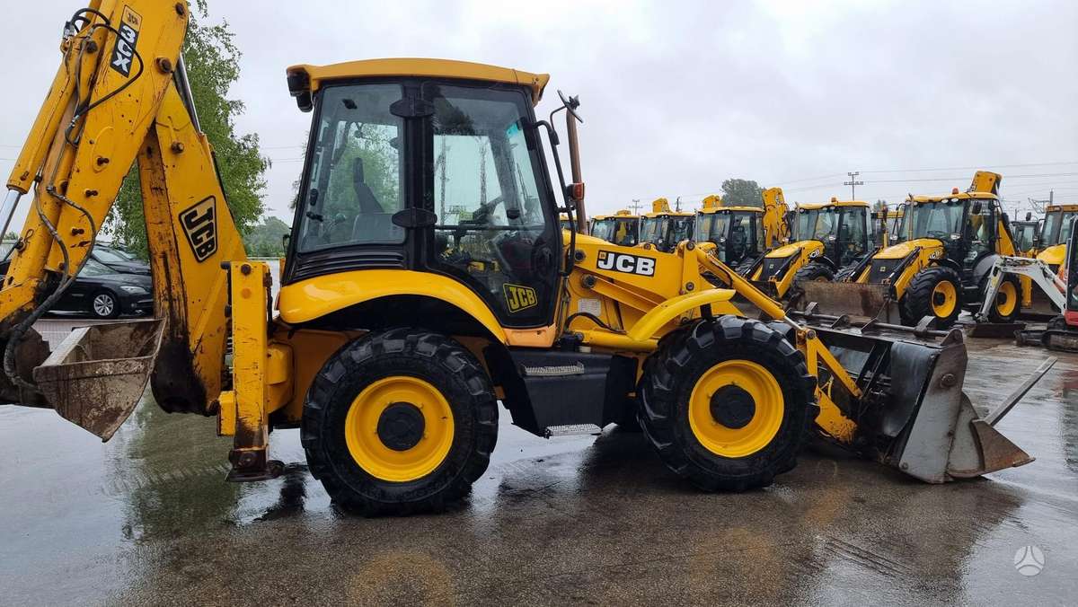 JCB 3 CX, ekskavatoriniai krautuvai