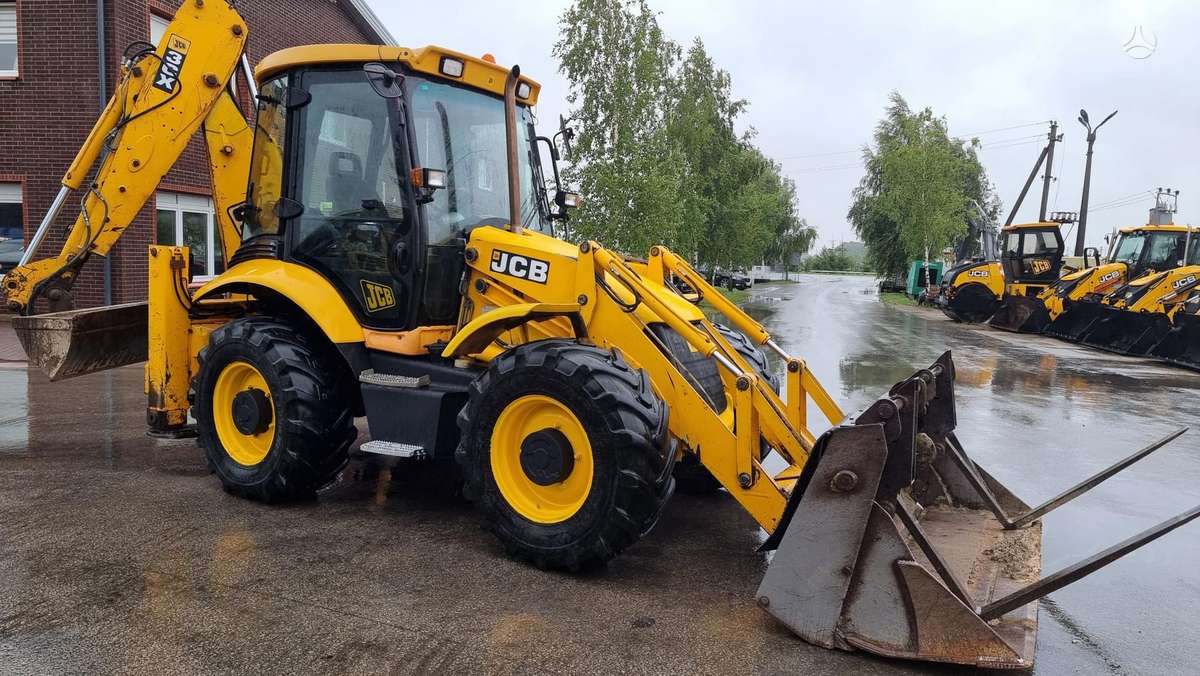 JCB 3 CX, экскаваторные погрузчики