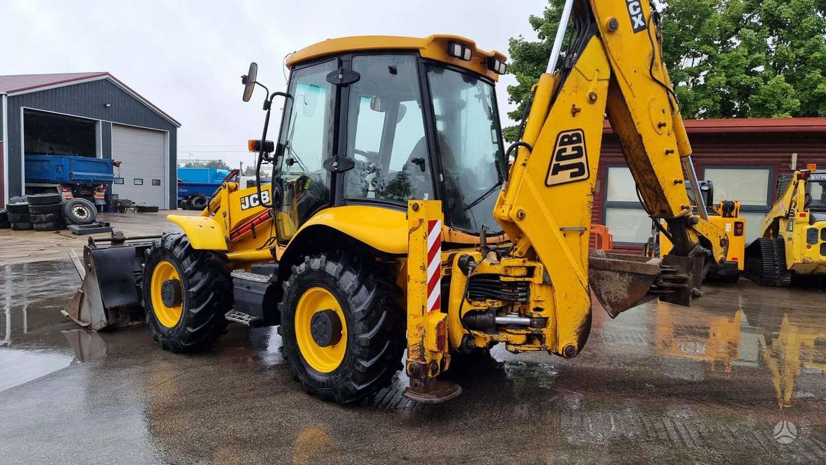JCB 3 CX, ekskavatoriniai krautuvai