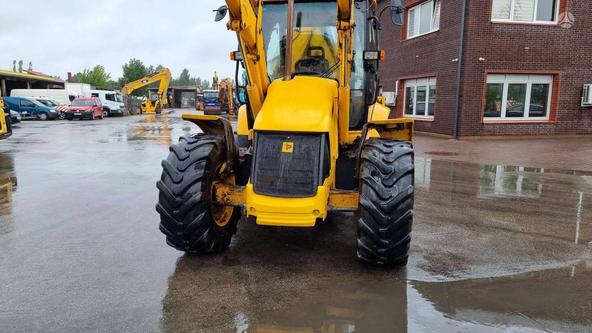JCB 3 CX, ekskavatoriniai krautuvai