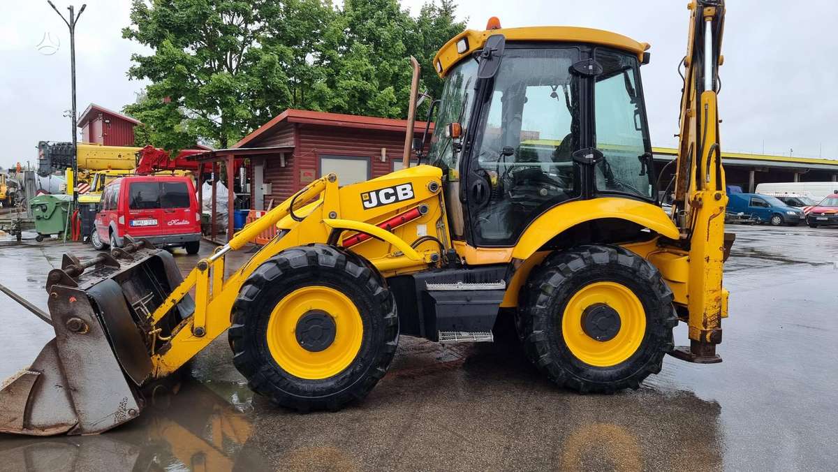 JCB 3 CX, ekskavatoriniai krautuvai