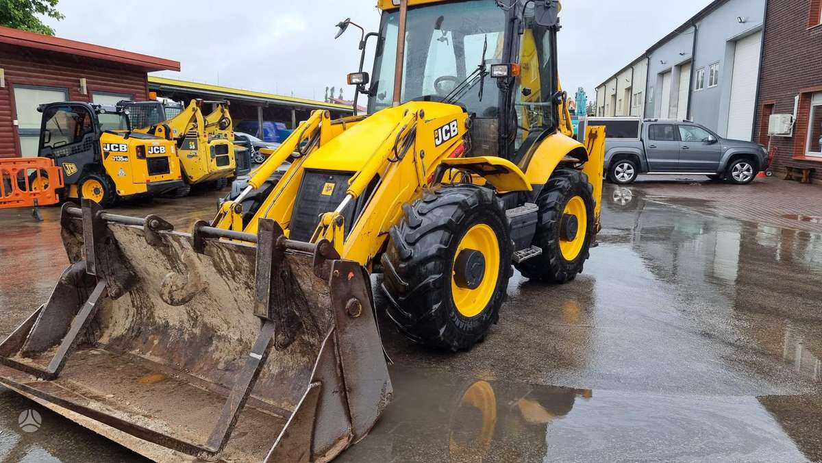 JCB 3 CX, ekskavatoriniai krautuvai