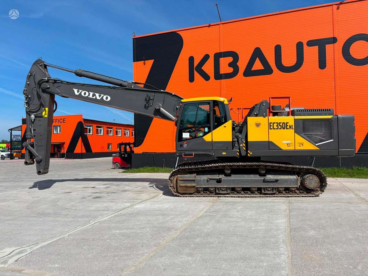 Volvo EC 350 ENL, ekskavatoriai