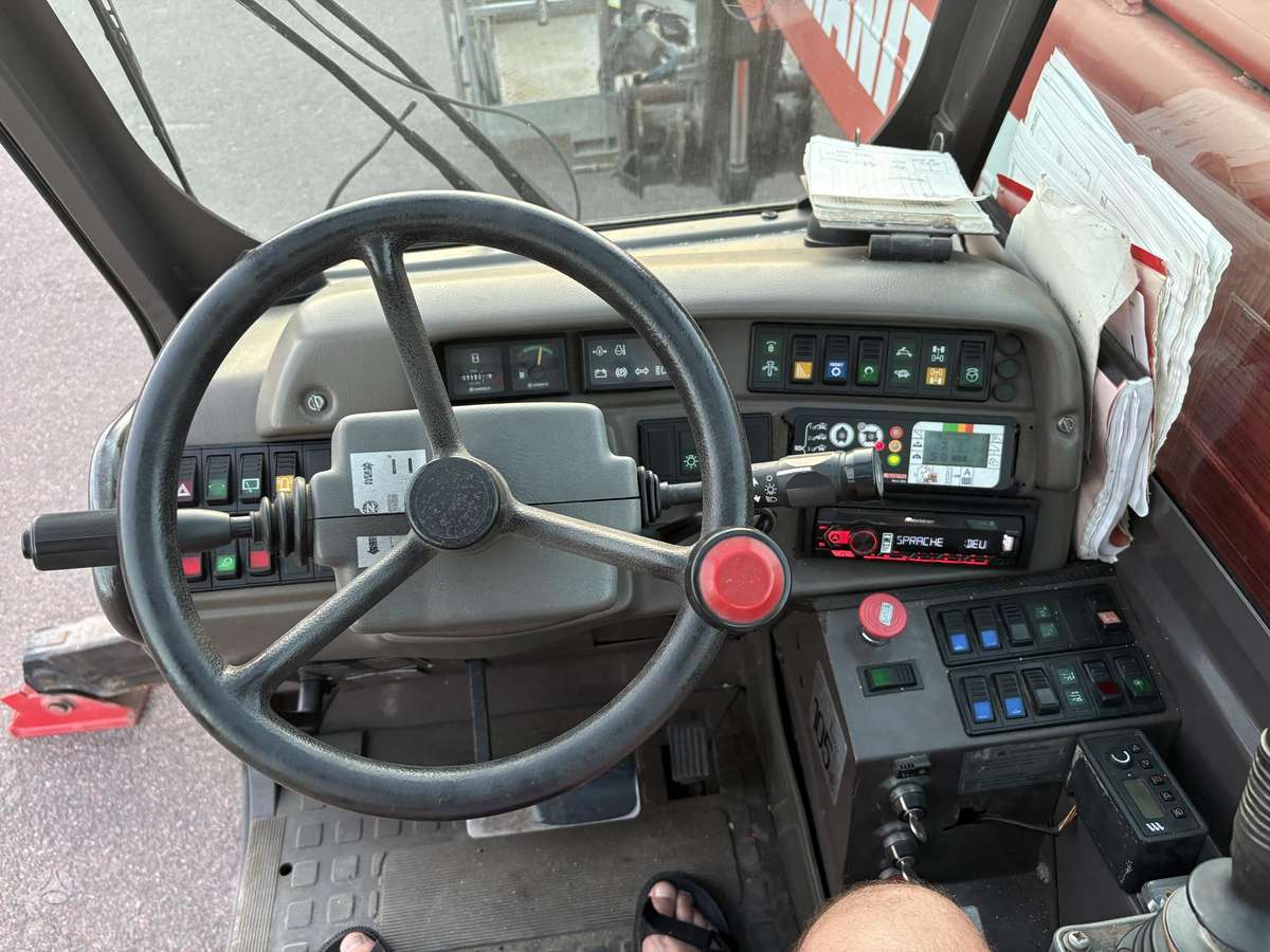 Manitou MRT2150 TURBO, sandėliavimo technika