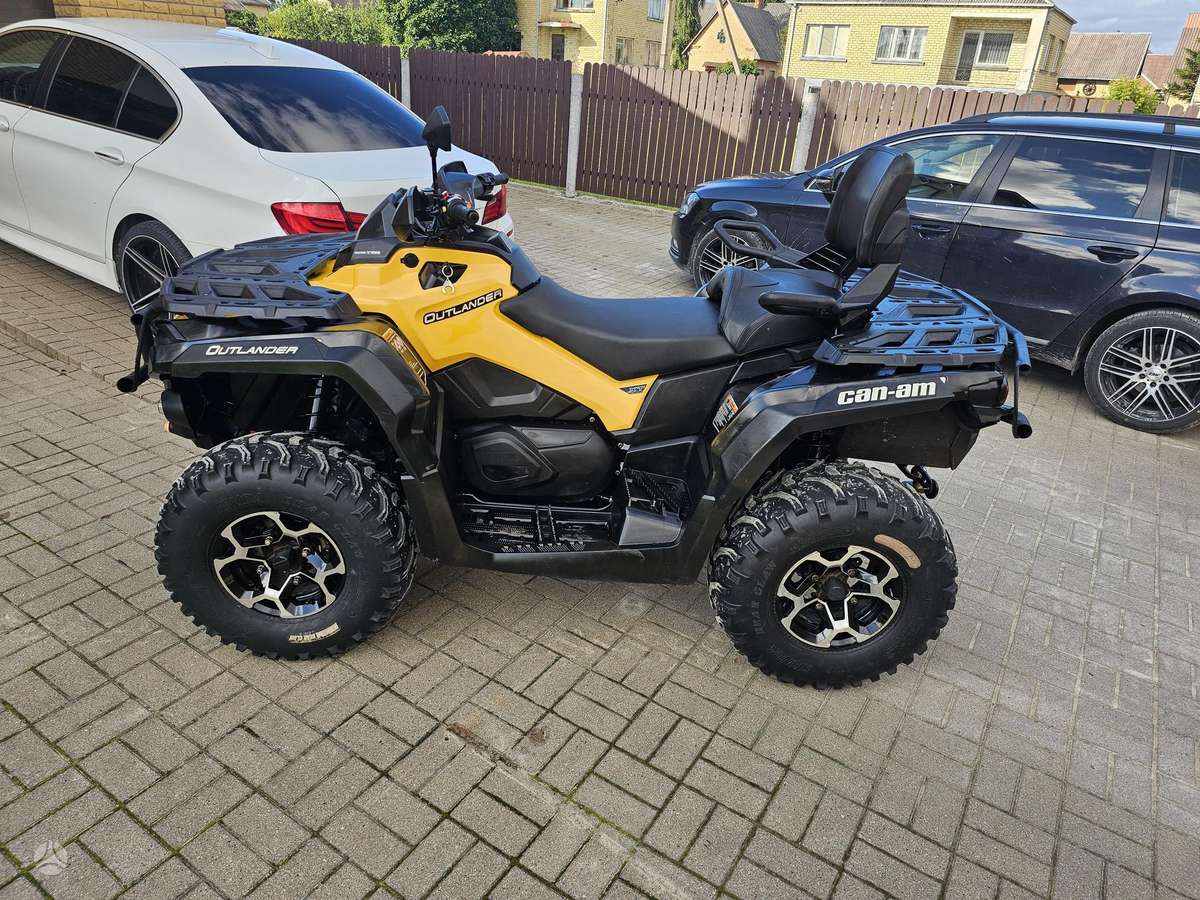 Can-Am Outlander Max 650cc, keturračiai