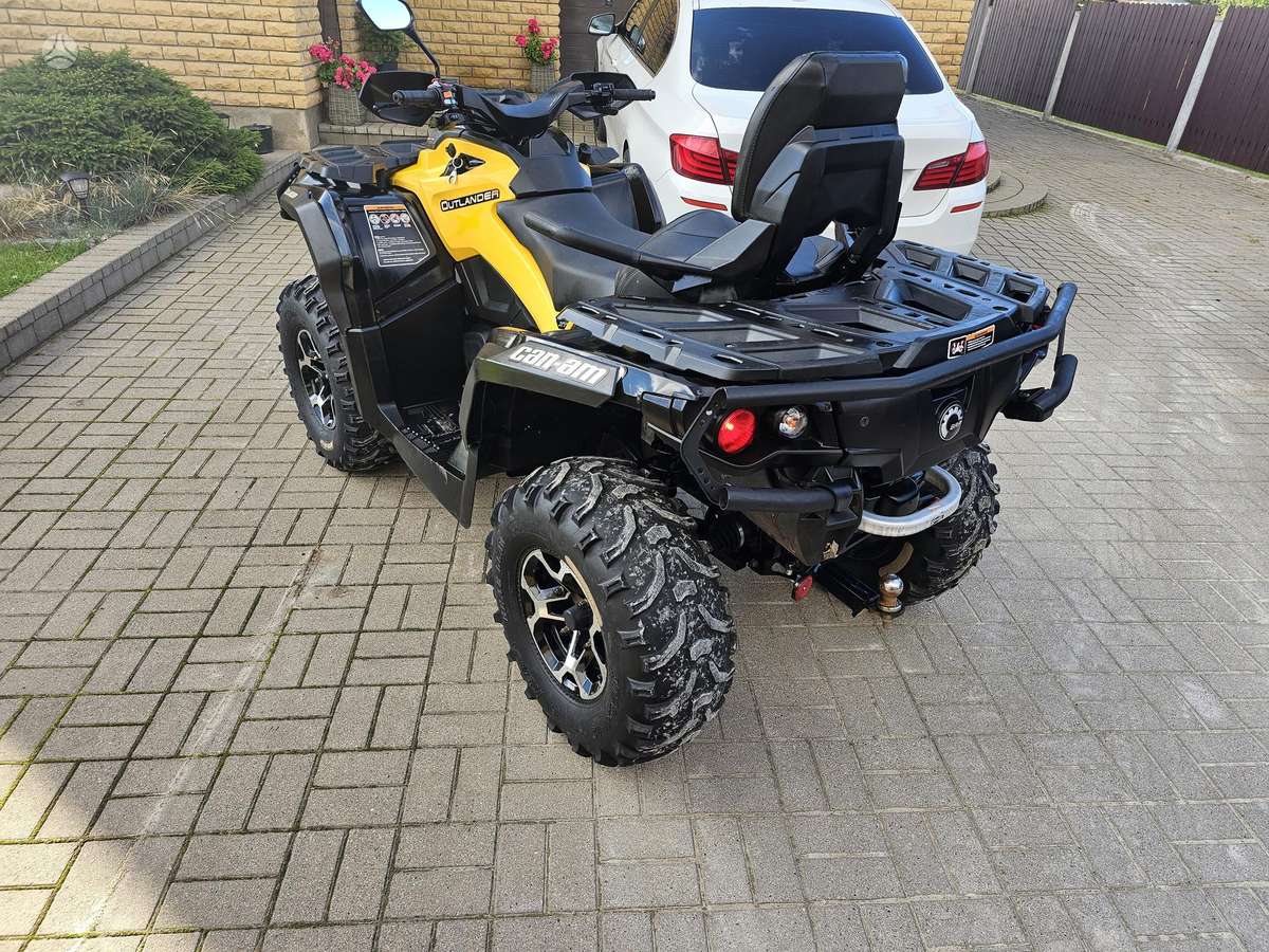 Can-Am Outlander Max 650cc, keturračiai