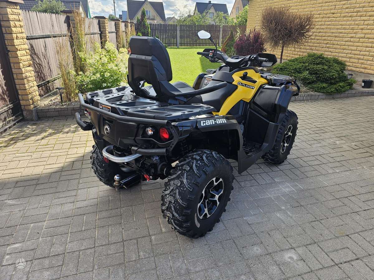 Can-Am Outlander Max 650cc, keturračiai