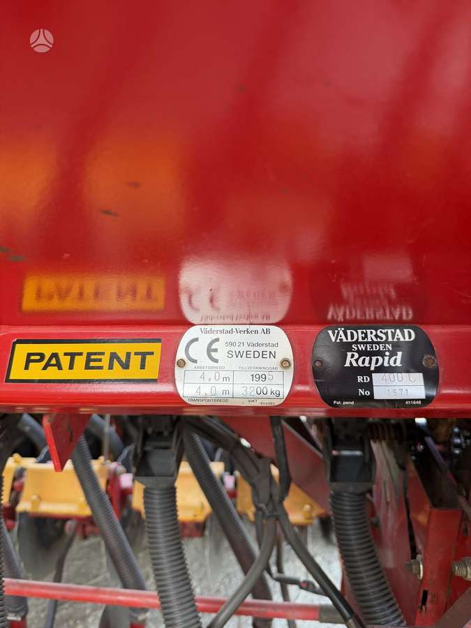 Vaderstad Rapid 400C, сеялки, сажалки