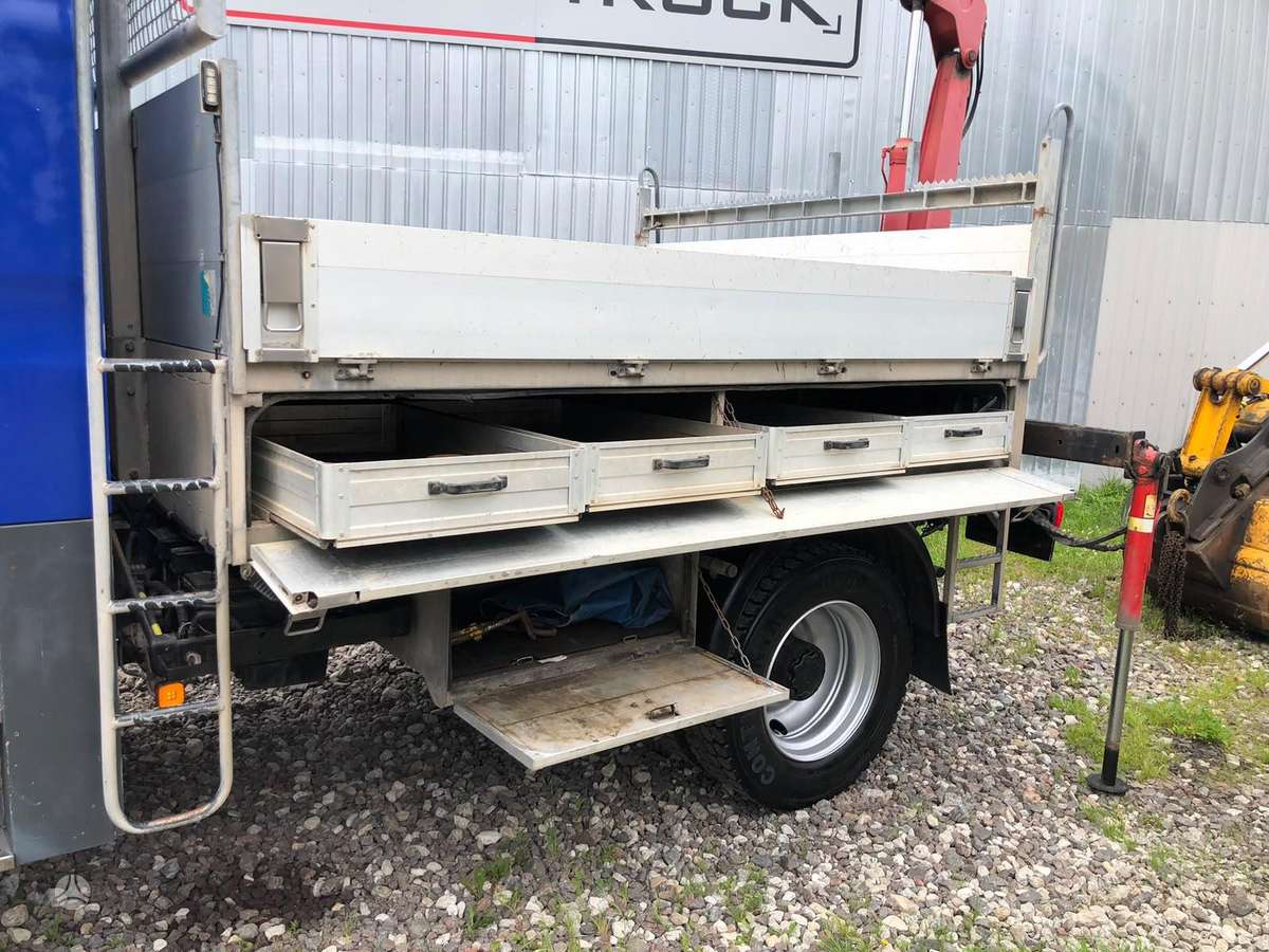 MAN TGM 13.240, 4x4 + CRANE, с краном
