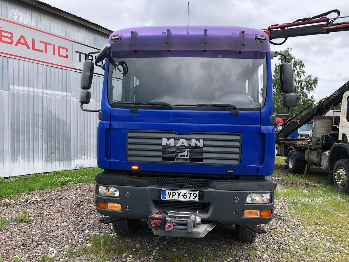 MAN TGM 13.240, 4x4 + CRANE, с краном