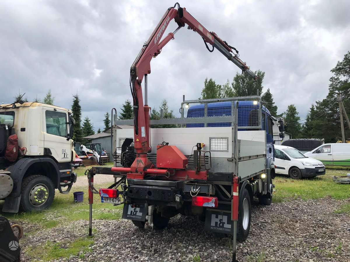 MAN TGM 13.240, 4x4 + CRANE, с краном