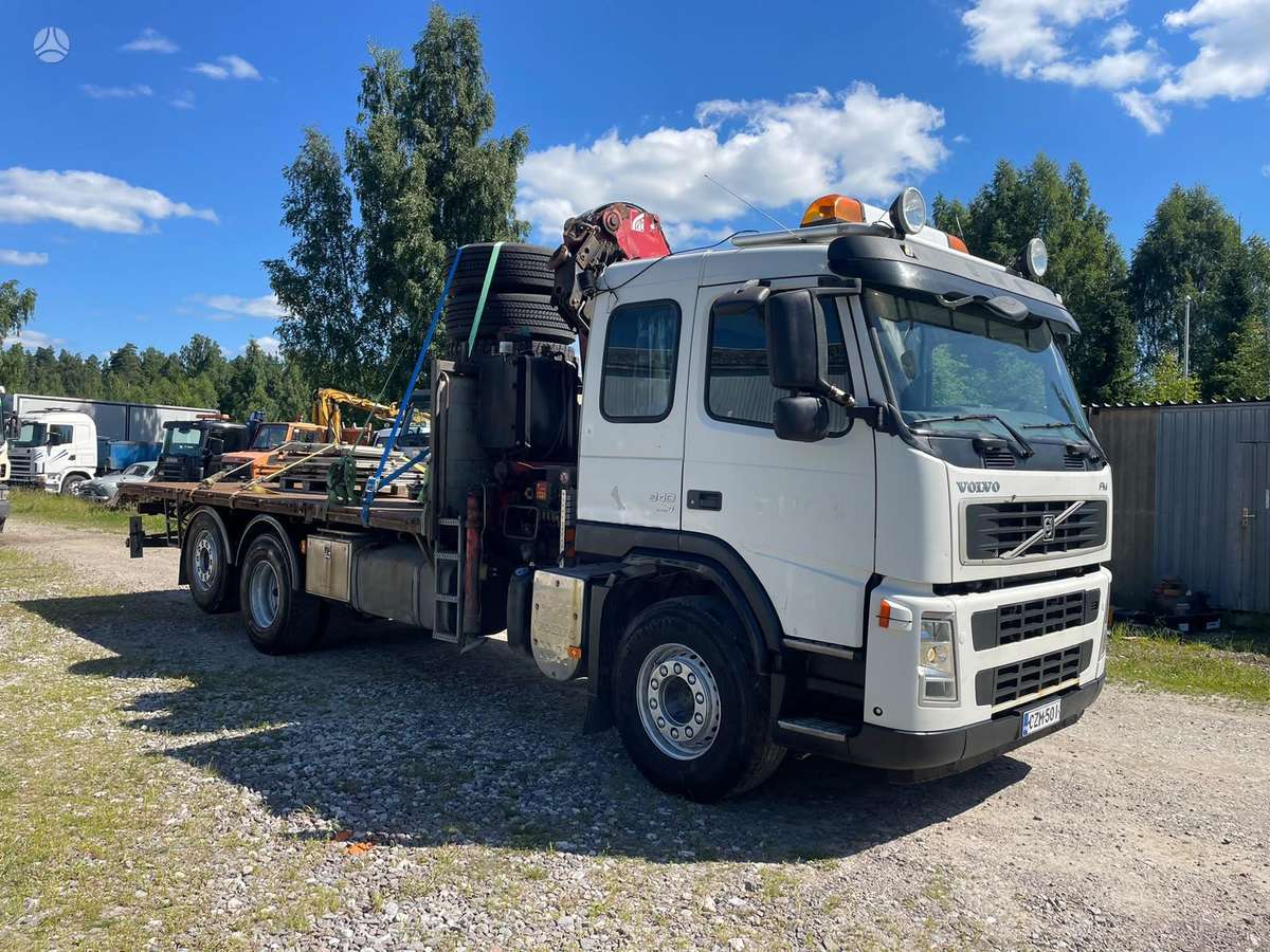 Volvo FM9 340, 6x2 + CRANE + REMOTE, crane trucks