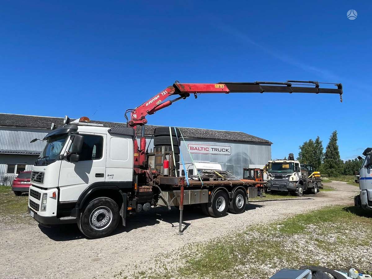 Volvo FM9 340, 6x2 + CRANE + REMOTE, crane trucks