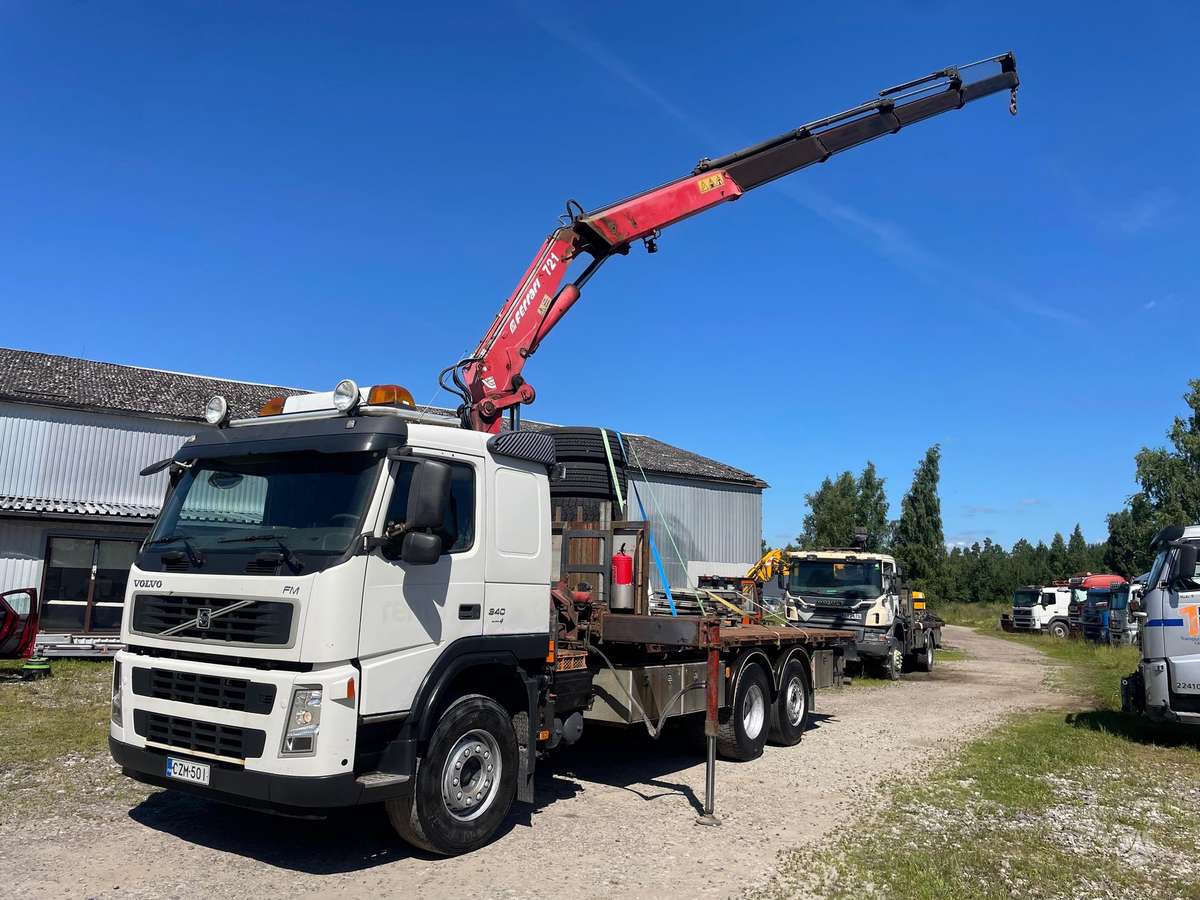 Volvo FM9 340, 6x2 + CRANE + REMOTE, crane trucks