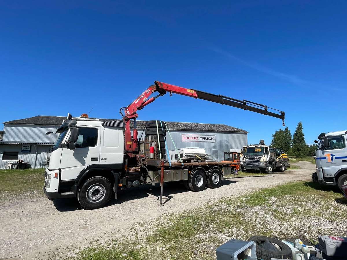Volvo FM9 340, 6x2 + CRANE + REMOTE, crane trucks