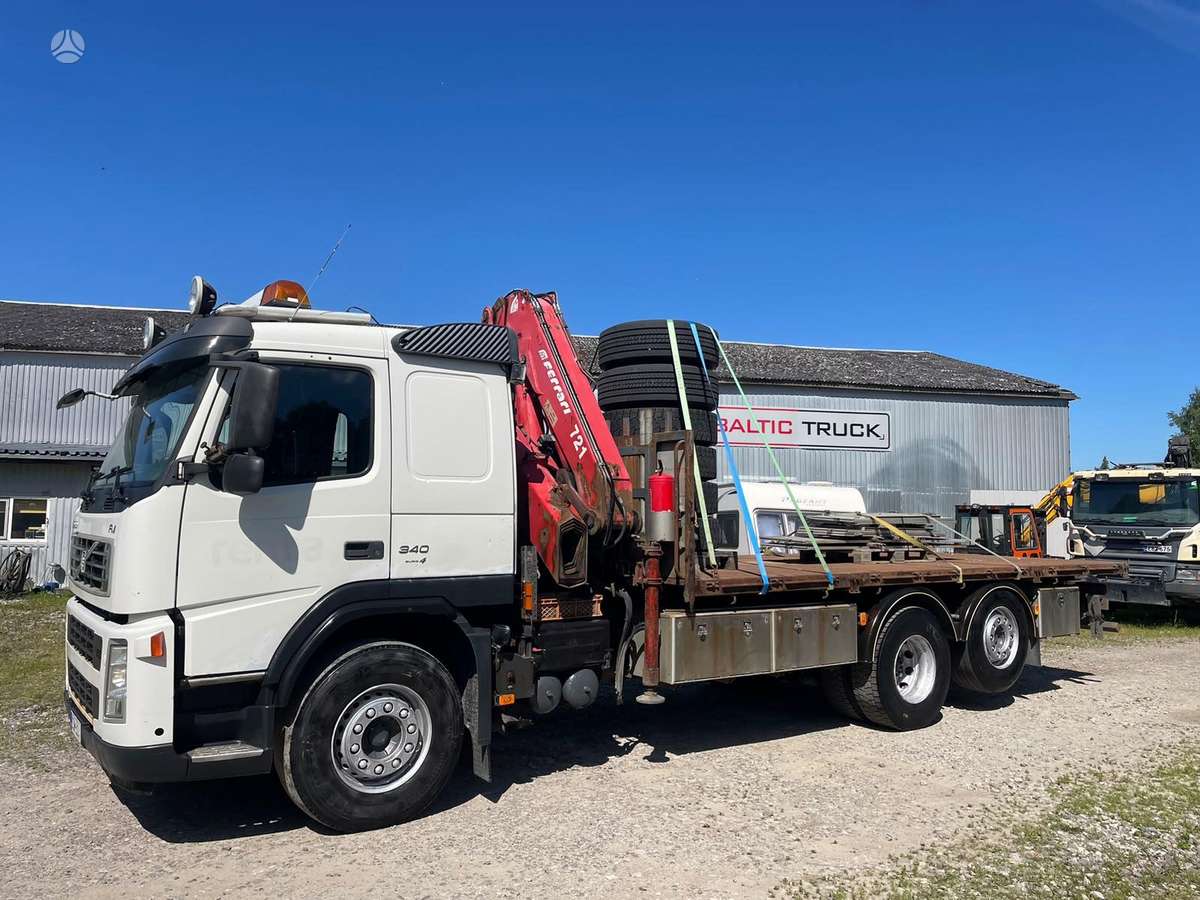 Volvo FM9 340, 6x2 + CRANE + REMOTE, crane trucks