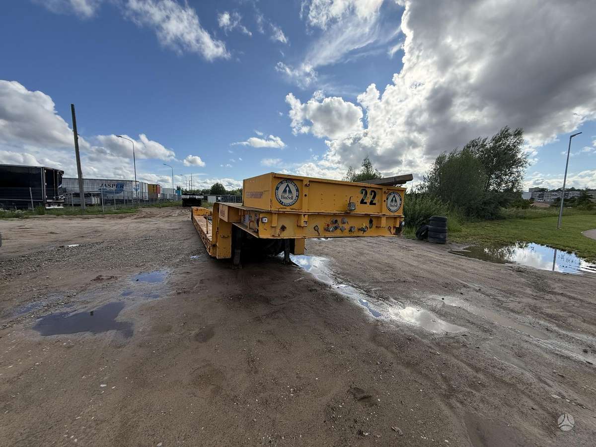 Nooteboom Lowloader, спец. прицепы и полуприцепы