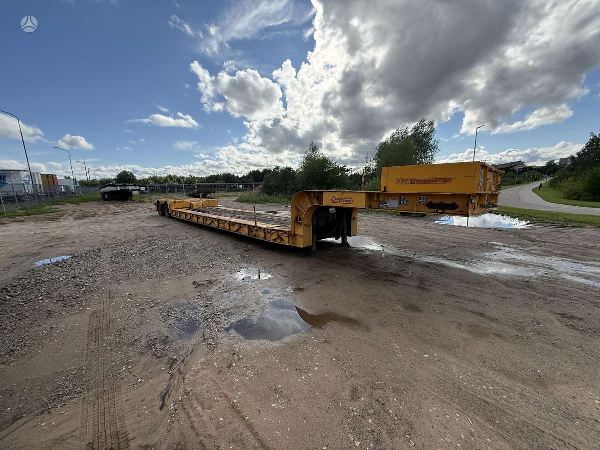 Nooteboom Lowloader, spec. priekabos / puspriekabės