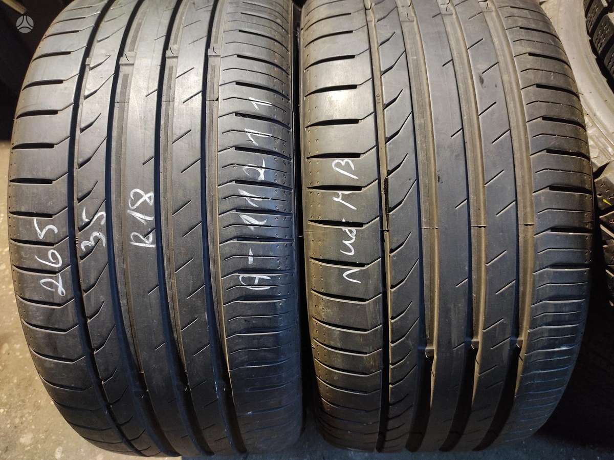 Continental, summer 265/35 R18