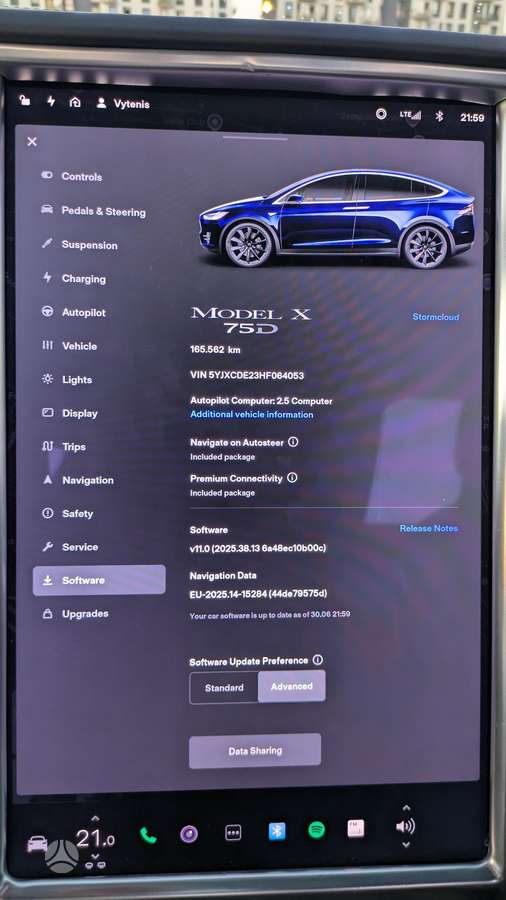 Tesla Model X, 75 kWh, off-road / crossover