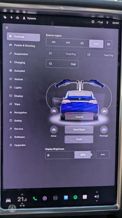 Tesla Model X, 75 kWh, off-road / crossover