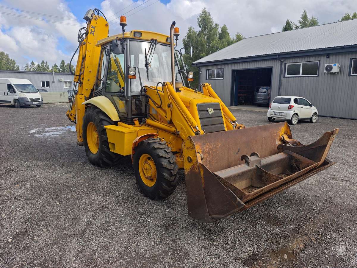 JCB 3CX, ekskavatoriniai krautuvai