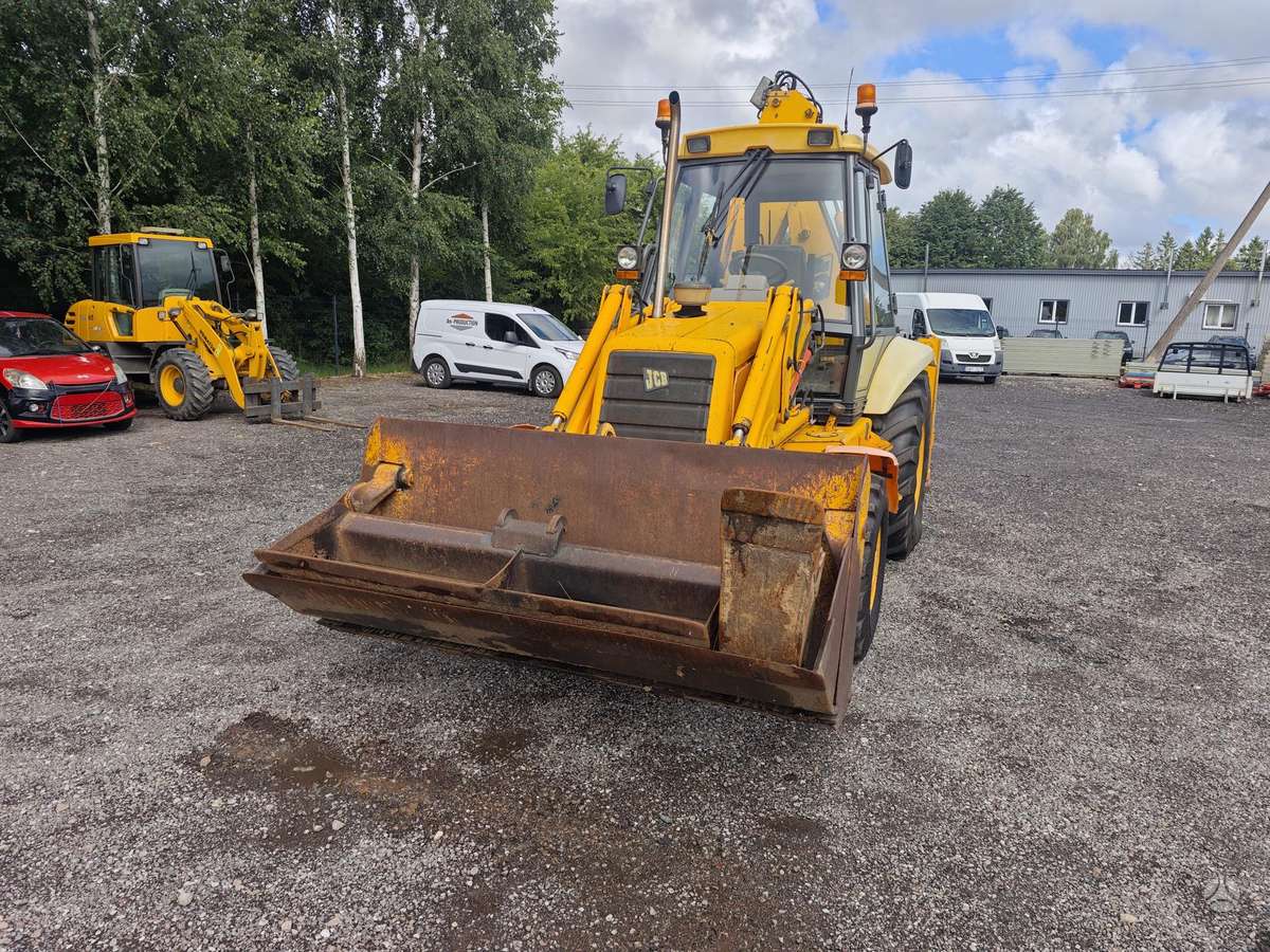 JCB 3CX, excavator loader