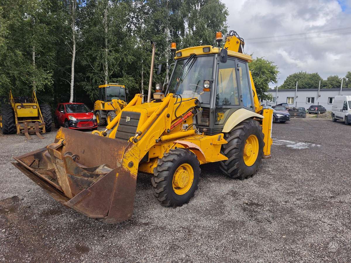 JCB 3CX, экскаваторные погрузчики