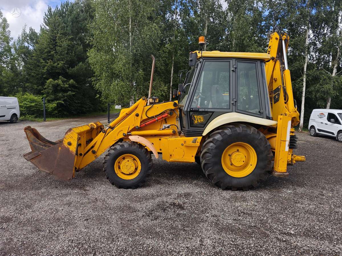 JCB 3CX, ekskavatoriniai krautuvai