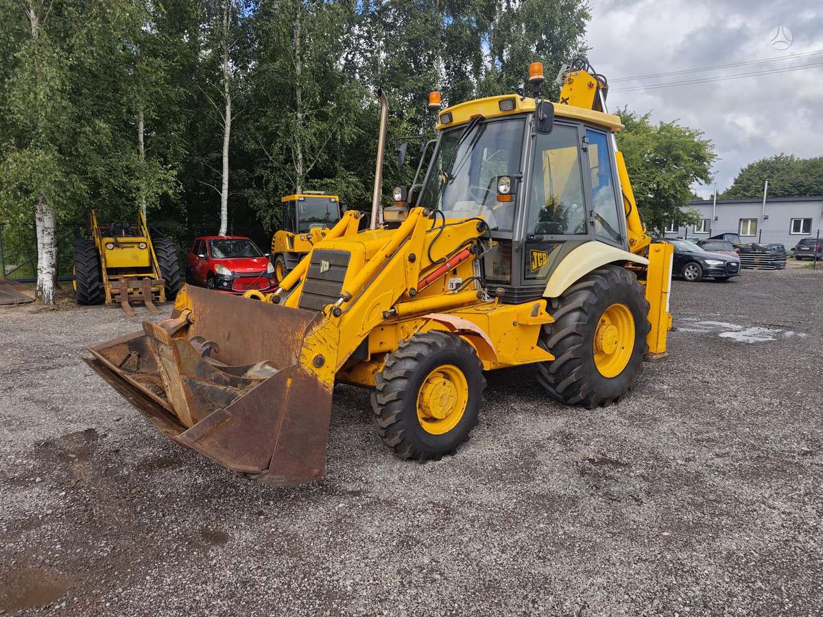 JCB 3CX, ekskavatoriniai krautuvai