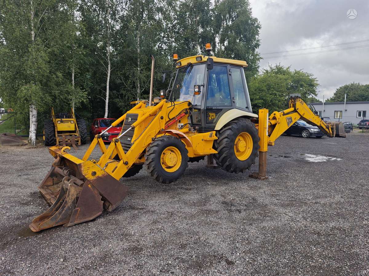 JCB 3CX, ekskavatoriniai krautuvai