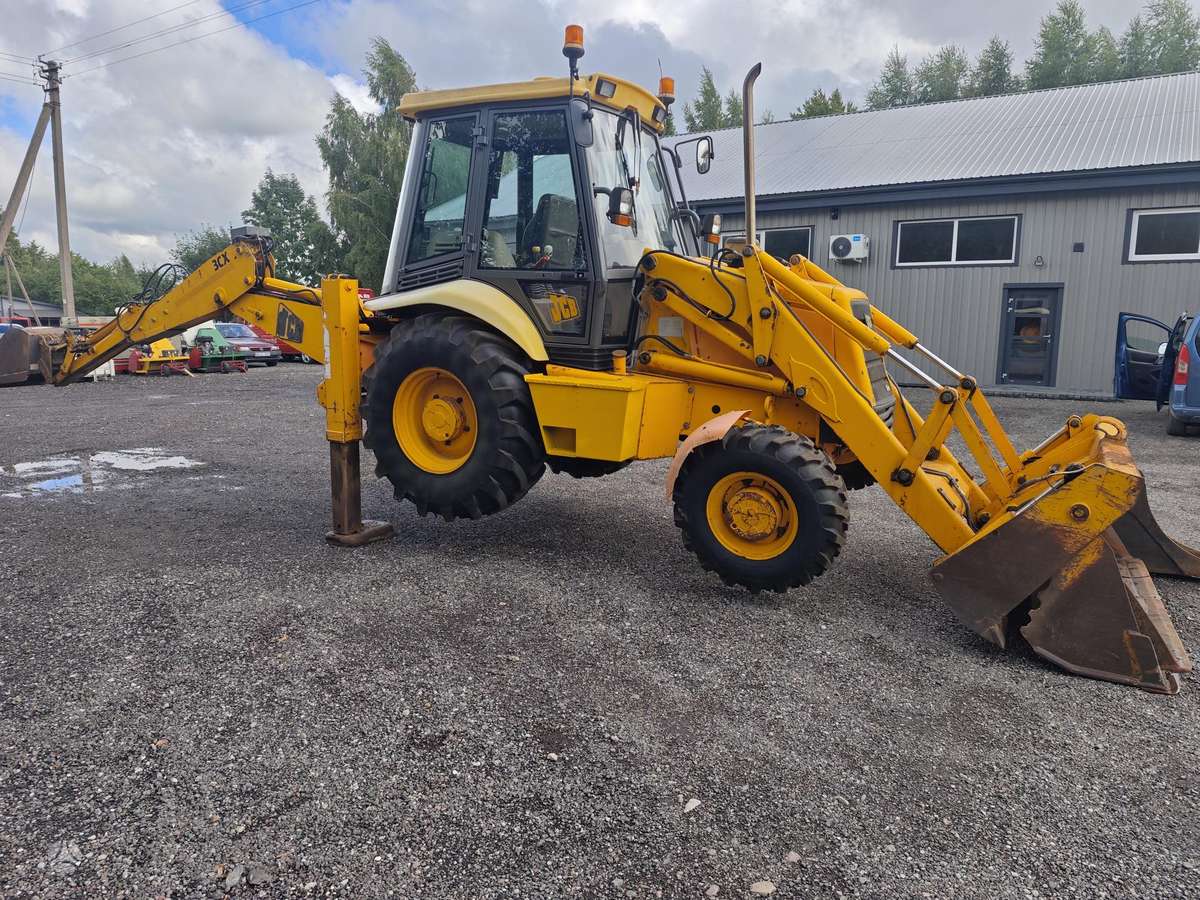 JCB 3CX, excavator loader