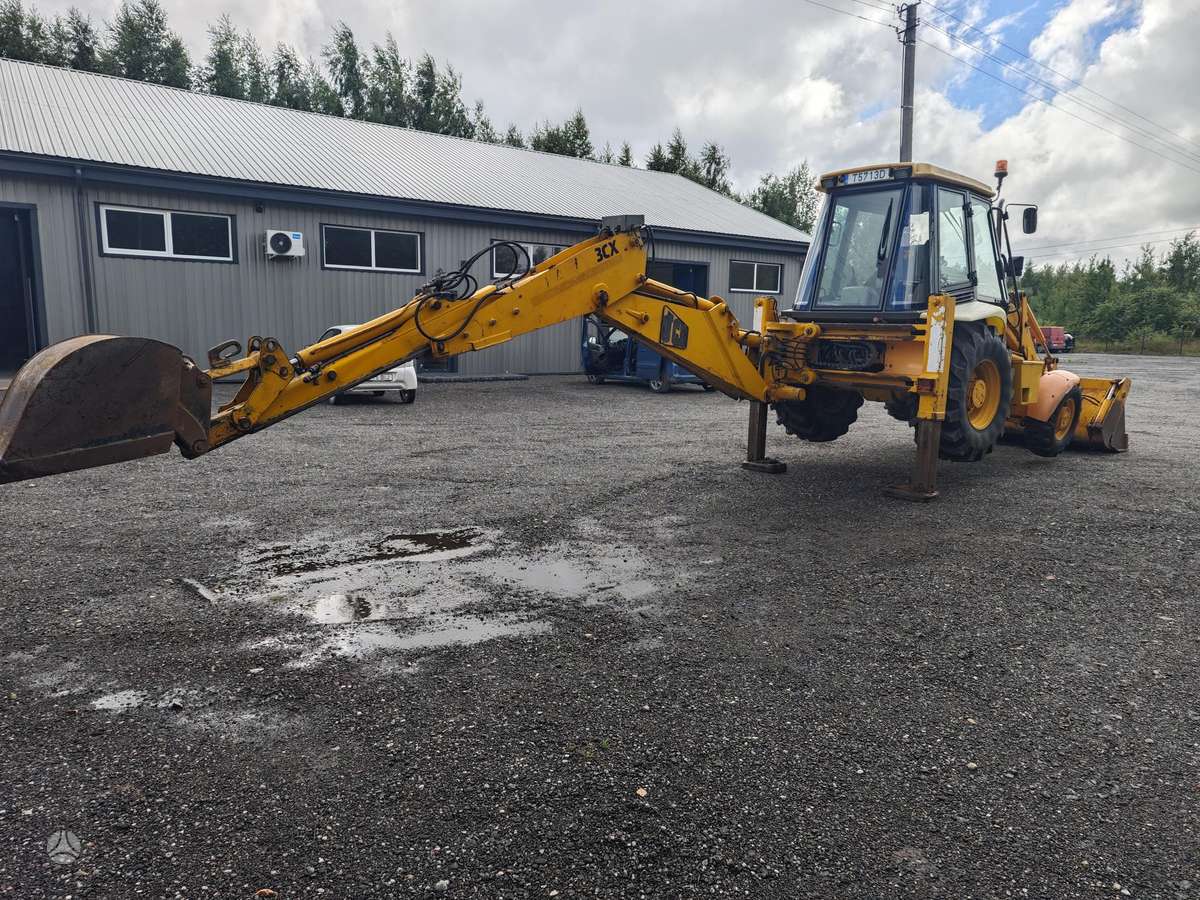 JCB 3CX, экскаваторные погрузчики