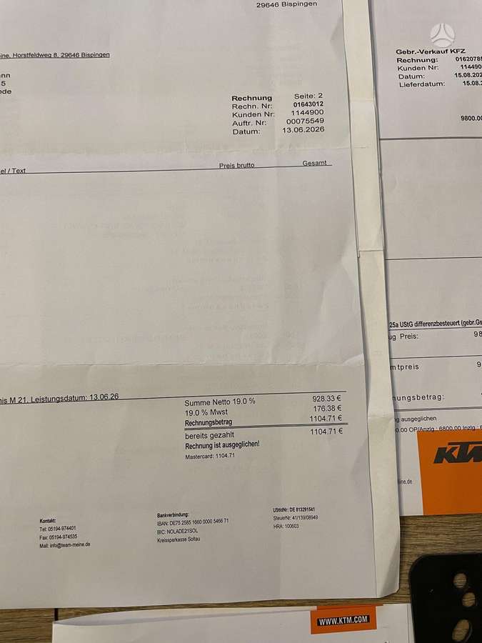 KTM Adventure 1190cc, эндуро / adventure