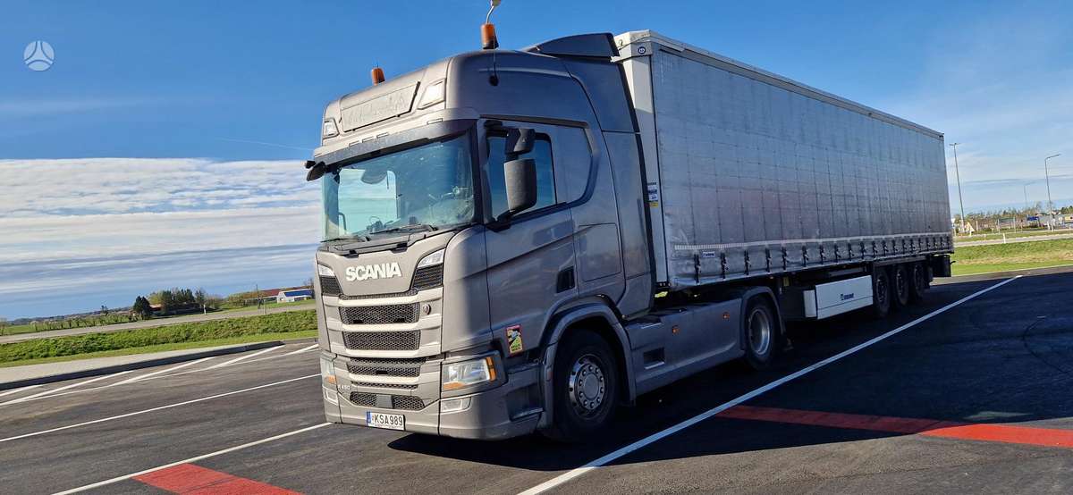 Scania R450, 2 miegamosios vietos